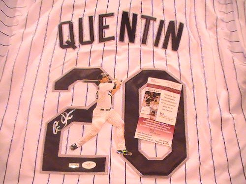 CARLOS QUENTIN SIGNED AUTOGRAPHED CHICAGO WHITE SOX JERSEY JSA