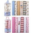 Luvable Friends 6-Pack Flannel Receiving Blankets