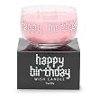 Primal Elements 12 oz Happy Birthday Candle
