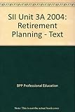 CIFA (new qualification). 3a, Retirement planning