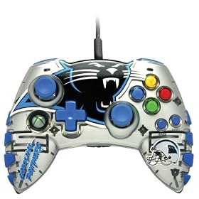 Xbox 360 NFL Carolina Panthers Controller by Mad Catz
