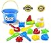 GLOUE Beach Toy Set in Reusable Mesh Bag, 15 pieces