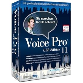 Voice Pro USB-Edition - (V. 11 ) - mit Sennheiser USB-Kopfhörer