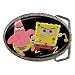 Belt Buckle of Spongebob Squarepants and Patrick Star Running (Sponge Bob Square Pants - Starfish)