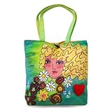 BrightFaces Blond Large Stylish/Colorful Tote Bag