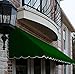 Awntech 8-Feet Dallas Retro Window/Entry Awning, 44-Inch Height by 36-Inch Diameter, Navy