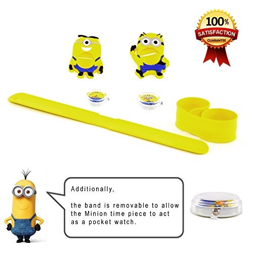 Kids Despicable Me, Minion, Slap Watch, Girls, Boys Educational -Time Teacher