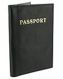 Leather Cover Passport Holder Travel Wallet Available in 10 Colors