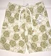 Mens Board Short Tan Floral