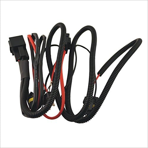 DIY 9005/9006 HID Car Headlamp Bulb Cables with Relay