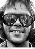 Neil Young (Sunglasses, Oakland Stadium 1974) Poster Print - 24x33