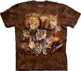 The Mountain Cat Power Lion Tiger Lynx Leopard Cougar Tee T-shirt