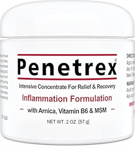 Penetrex® [2 Oz Jar] - The World's #1 OTC Pain Relief Therapy :: Chosen by Sufferers of Tennis Elbow, Carpal Tunnel Syndrome, Arthritis, Bursitis, Tendonitis, Plantar Fasciitis, Sciatica, Back Pain, Fibromyalgia, Shin Splints, Neuropathy, and Other Inflammation Related Ailments - Formulated with Arnica, Vitamin B6 & MSM