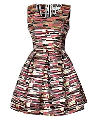 Spring General Print Jacquard  Dress