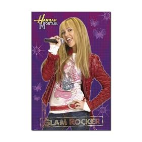 DISNEY'S HANNAH MONTANA - MILEY CYRUS - GLAM ROCKER - OFFICIAL TV/MOVIE WALL POSTER - 61cm x 91.5cm (24 x 36