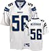 Shawne Merriman White Reebok NFL Premier San Diego Chargers Jersey - XX-Large