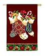 Garden Flag Three Stocking