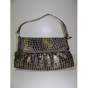 Fendi Handbags Leather Brown Gold Chef 8br445