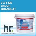2 x 5 kg Chlor Granulat