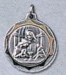 Small Medal of Jesus at the First Communion