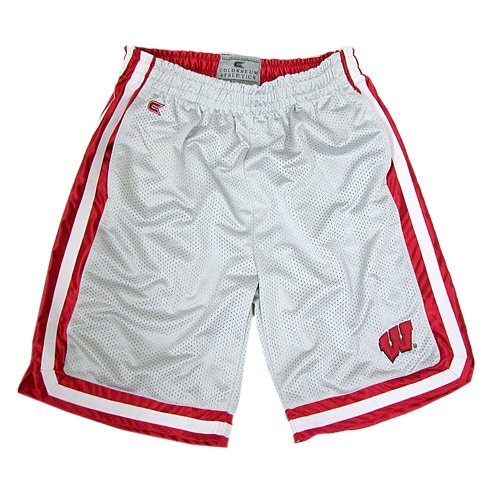 Buy Wisconsin Badgers Mens Transition Shorts by Colosseum Athletics