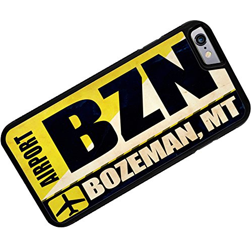 Case for iPhone 6 Plus Airportcode BZN Bozeman, MT - Neonblond