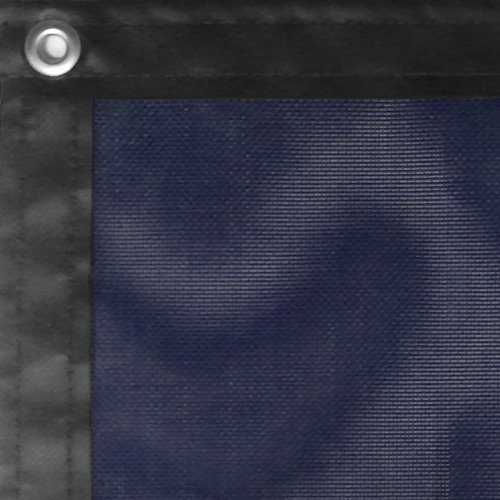 JFN Heavy Duty PVC Windscreen, Navy Blue, 6' x 50'