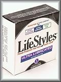 LifeStyles Ultra-Lubricated Premium Latex Condoms - 3 Pack