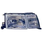 1990-1992 Lexus LS400 Headlight Assembly - Passenger Side (with Fog Light) (1991) by AutoLightsBulbs