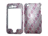 3G Apple Iphone Crystal Rhinestone Jeweled Case Cover W/ Free Screen Protector