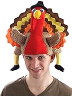 Forum Novelties Men's Novelty Turkey Hat