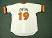TONY GWYNN San Diego Padres 1984 Majestic Cooperstown Throwback Home Baseball Jersey, Medium