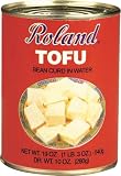 Roland Beancurd Tofu in Water, 19-Ounce Cans (Pack of 24)