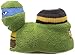 Nickelodeon Boy's Raphael Head Slipper-K, Green/Blue, 9/10 M US Toddler