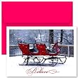 Believe Sleigh Christmas Cards -