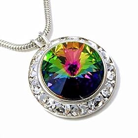 Vitrail Medium Swarovski Crystal Pendant Necklace Fashion Jewelry