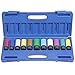 Grey Pneumatic 1511TP 11-Piece 1/2 in. Drive 6-Point SAE/Metric Extra-Thin Wall