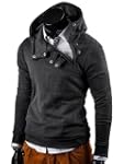 MT Styles Kapuzenpullover Hoher Krage...