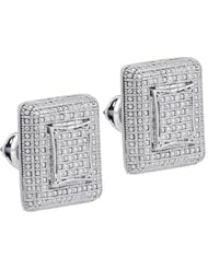 0.23CTW-DIA MICRO-PAVE EARRING
