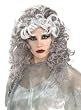Ghostly Gal Wig in Grey - Adult Std.