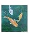 Counter clockwise Koi Animals Giclee Poster Print by Karen O'Brien, 8x10