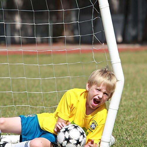 4'x6' Inflatable Soccer Goal W/ Net Pump Indoor Outdoor Backyard Sports Hockey