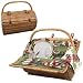 Picnic Time Barrel Picnic Basket, Service for 2 Picnic Time Barrel Picnic Basket, Service for 2