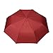 FabSeasons Maroon/Red Stripes 3 Fold Fancy Automatic Umbrella for all Weather RS.499.00