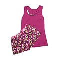 Storm Womens Ladies Printed Short PJ - Pink