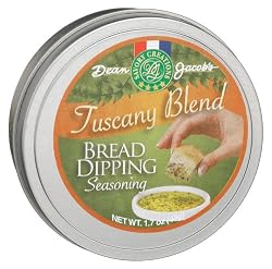 Dean Jacobs Tuscany Bread Dipping Tins - Refill, 1.7-Ounce Tins (Pack of 6)