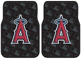 Front Car Truck SUV Rubber Floor Mats - Los Angeles Angels of Anaheim - Pair