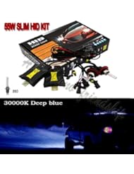 New 55W Xenon HID Head Light Bulbs Slim Ballasts Conversion Kit 880 30000K