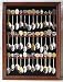 36 Baby Spoon Souvenir Spoon Display Case Rack Cabinet, Real Glass Door, (SP01-WA)
