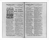 Historic Print (L): [Two pages from a Cleveland, Ohio, city directory of 1883 listing names from Schmidt to